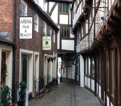  at The Good Life Wholefood Restaurant in Shrewsbury