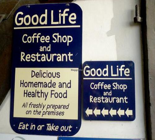  at The Good Life Wholefood Restaurant in Shrewsbury