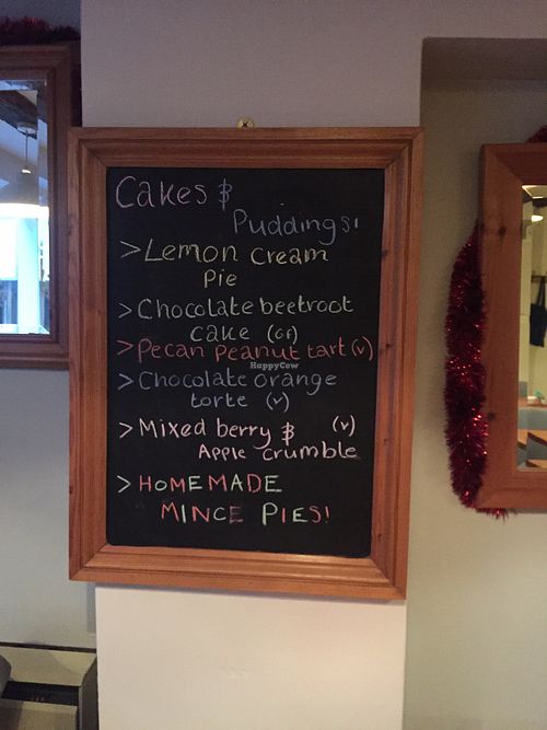 Menu  at The Good Life Wholefood Restaurant in Shrewsbury