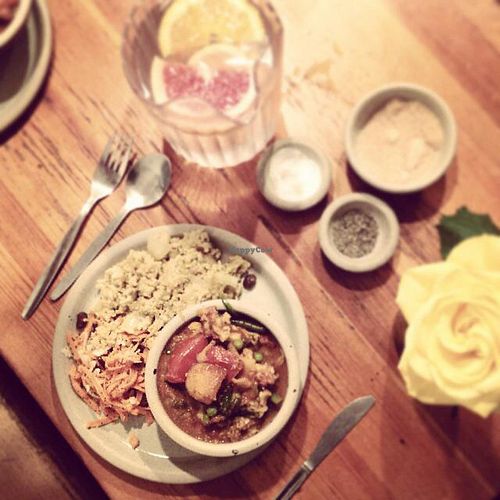 evening special, 2014-07-24 at Food For Thought in London