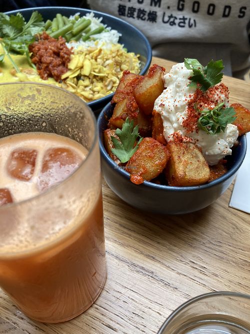 All the colours!  at Mildreds - Soho in London