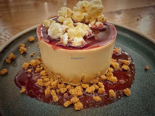 Caramel cheesecake   at Mildreds - Soho in London
