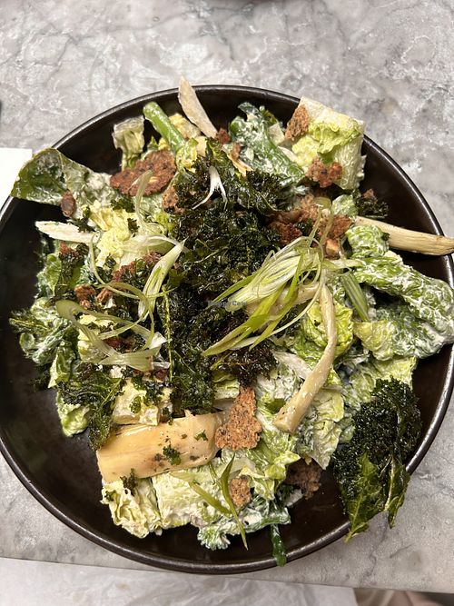 Kale Caesar salad   at Mildreds - Soho in London