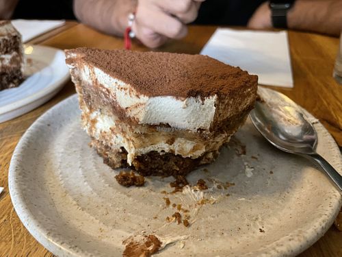 Tiramisu!  at Mildreds - Soho in London