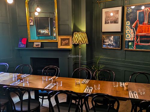 One of several dining rooms at Mildreds - Soho at Mildreds - Soho in London