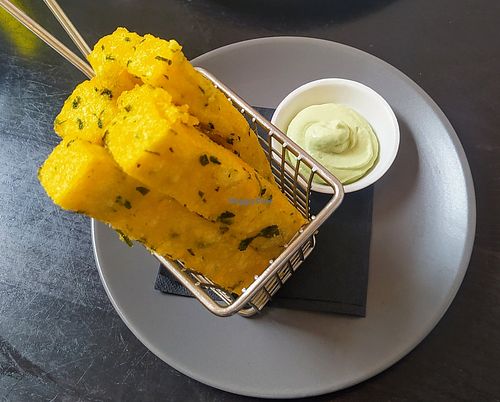 Vegan Polenta Chips at The Gate - Hammersmith in West London