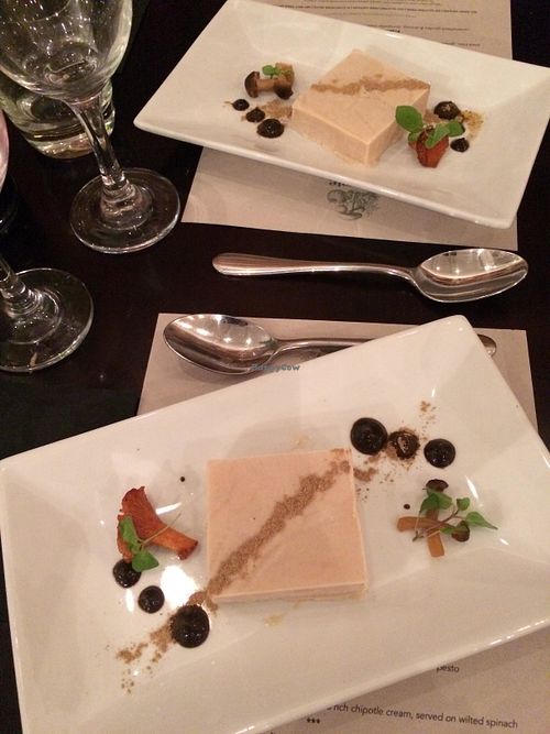 Semifreddo with Brandy Sauce. at The Gate - Hammersmith in West London