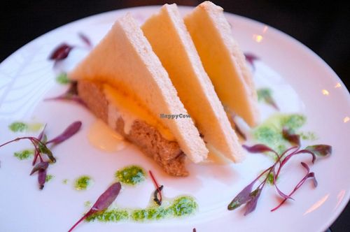 Starter, pâté with bread. at The Gate - Hammersmith in West London