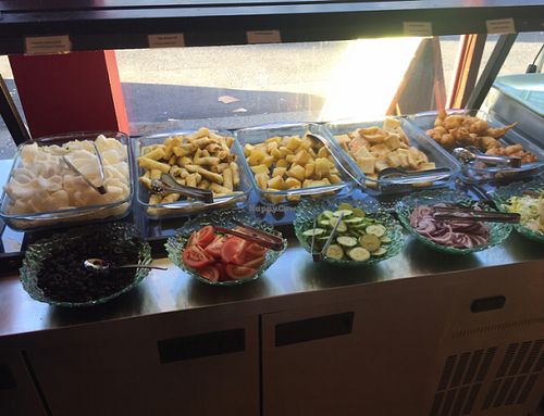 starters and some salad at Dou Dou - Qing Buffet in North West London