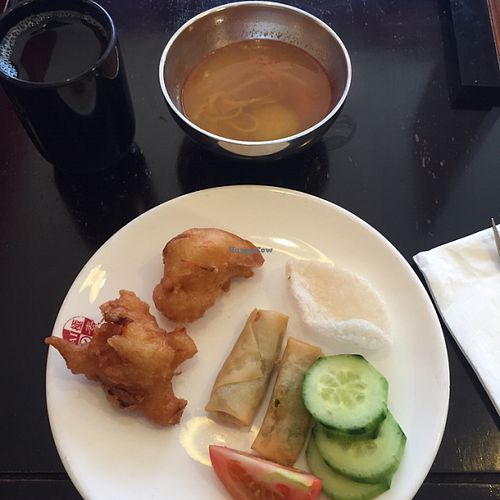 soup and starters  at Dou Dou - Qing Buffet in North West London