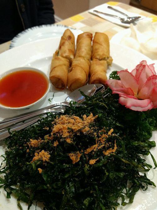 starter at Loving Hut in North London