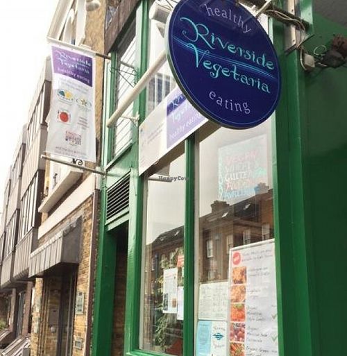 Front - The Riverside Vegetaria at Riverside Vegetaria in Kingston Upon Thames