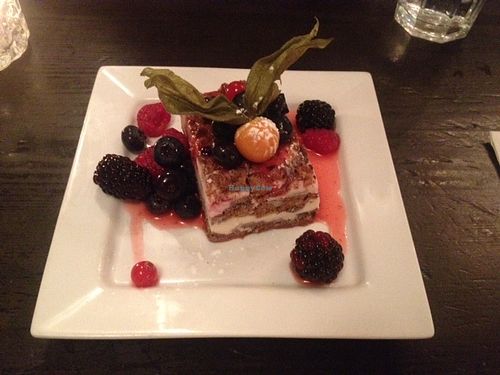 Ice cream and cookie dough semi-freddo at Manna London Restaurant - Maybe closed in North West London