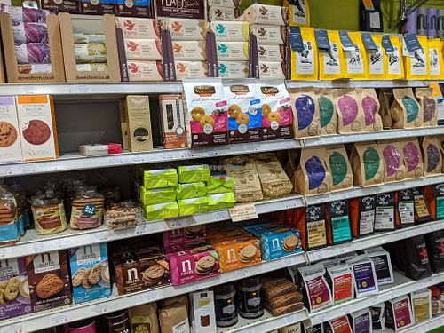 shop interior at The 8th Day in Manchester