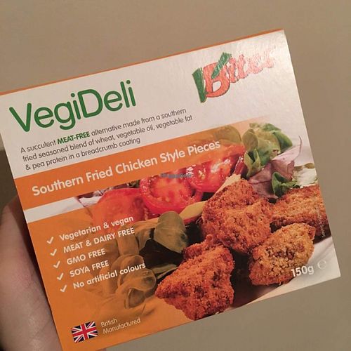 VBites VegiDeli Southern Fried Chicken Style Pieces  at Grain - Wholefood in Hull