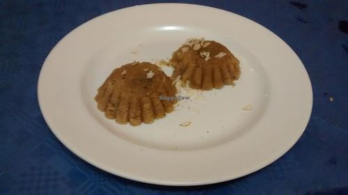 Seero vegan dessert at Hansa's Restaurant in Leeds