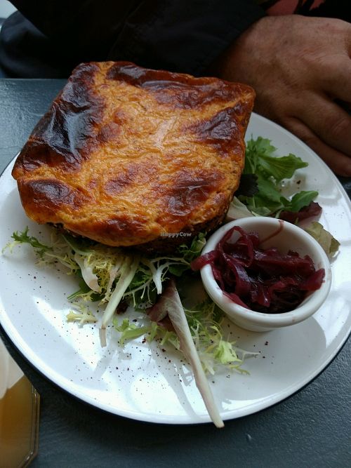 welsh rarebit at Roots and Fruits in Leeds