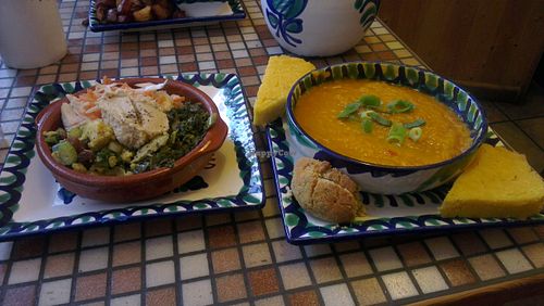 Winter warming soup + salad at El Piano in York