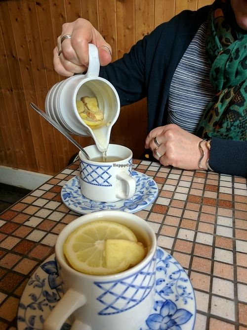 Hot Thommy - Great blend of whiskey, ginger, lemon and syrup at El Piano in York