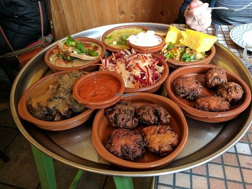 The famous Taster Plate! DELICIOUS! at El Piano in York