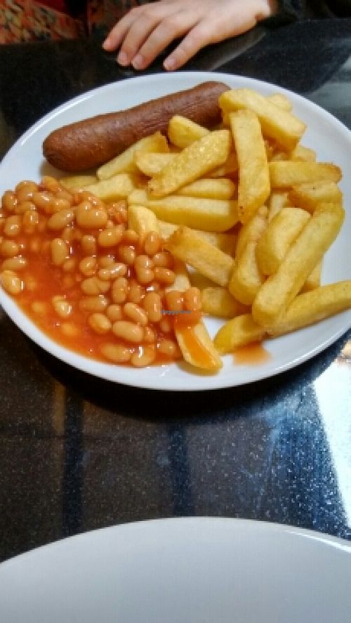 kids meal all vegan at The Whale Tail Cafe in Lancaster