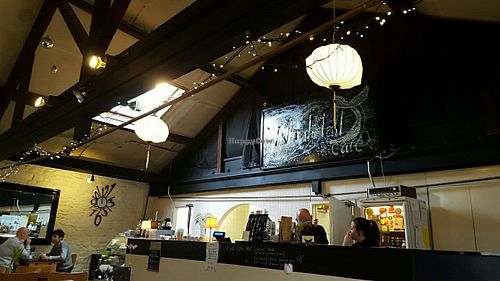 the serving area at The Whale Tail Cafe in Lancaster
