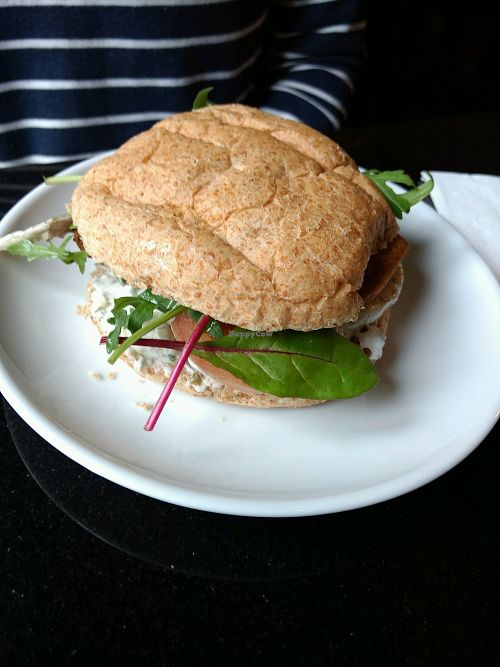 tofu blt at The Whale Tail Cafe in Lancaster