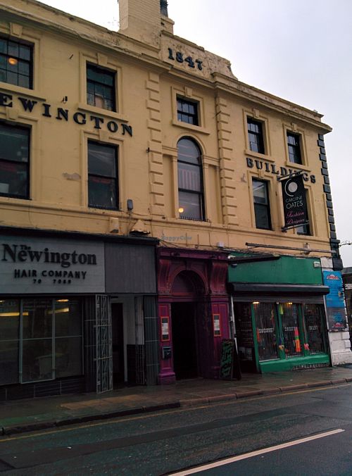 exterior at The Egg Cafe in Liverpool