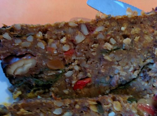 close-up of Sunday roast's loaf at The Egg Cafe in Liverpool