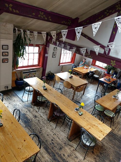 Interior  at The Egg Cafe in Liverpool