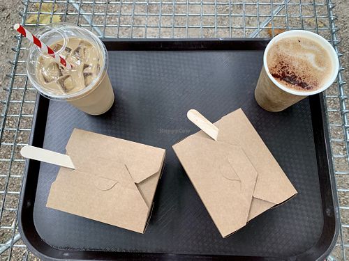 Served in takeaway containers  at Tide Tables in Richmond Upon Thames