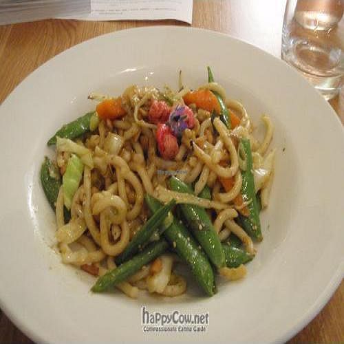 Cashew noodles at Demuths in Bath