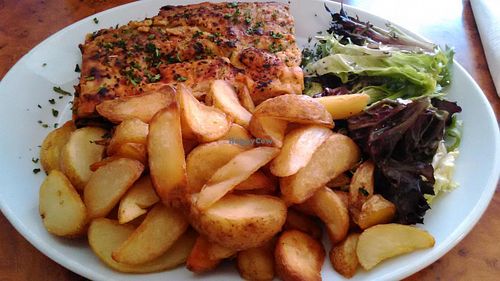 Vegan lasange.  at Herbies in Exeter