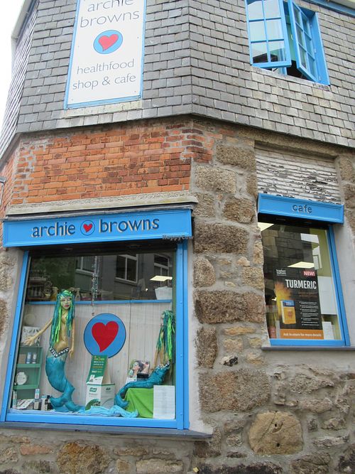 exterior at Archie Browns Health Food in Penzance