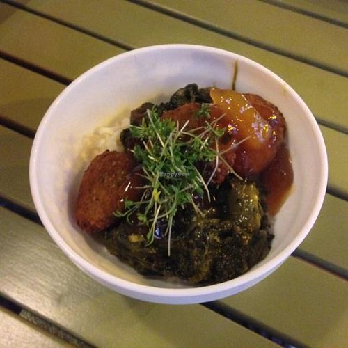 falaffel beim inder. warum nicht :-) at Satyam in Berlin