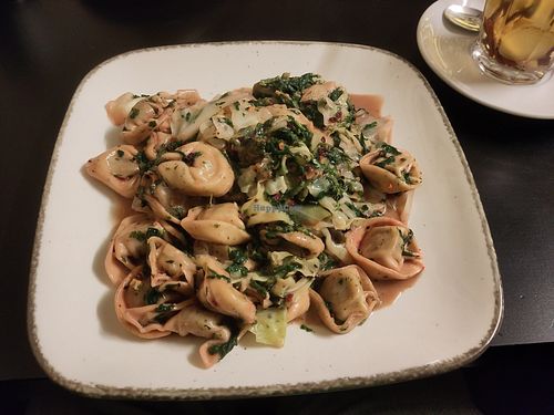 Sweetheart cabbage tortelloni #Veganuary at Ignaz in Munich