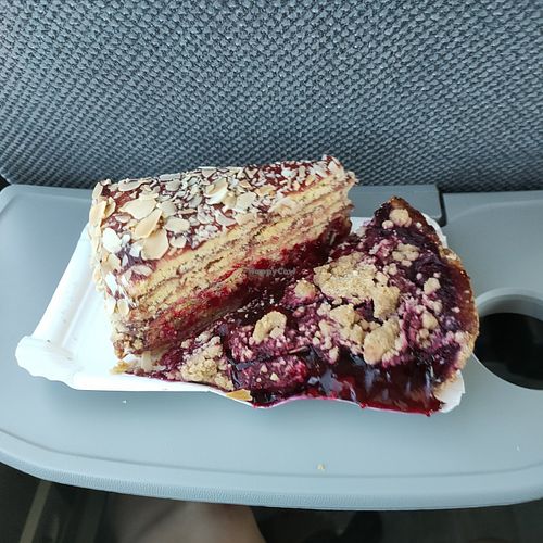 Cherry pie and ?? cake ☺️ at Ignaz in Munich