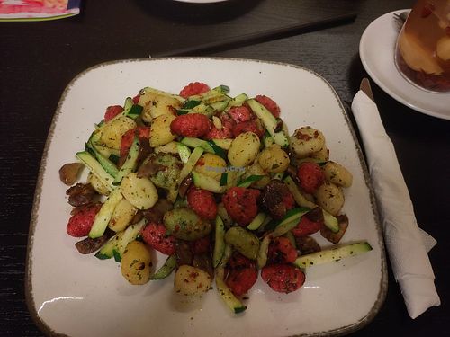 Gnocchi with chestnuts at Ignaz in Munich