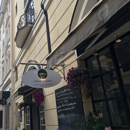 outside at Prinz Myshkin City in Munich