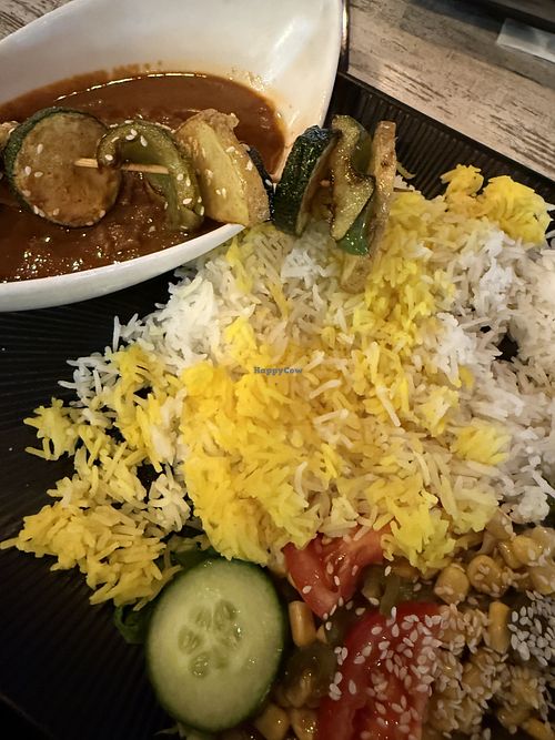 vegan rice dish  at Lord in Dortmund