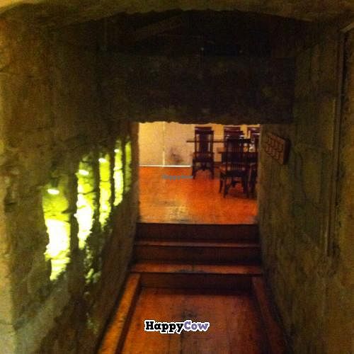 seating 2 at Govinda I in Budapest