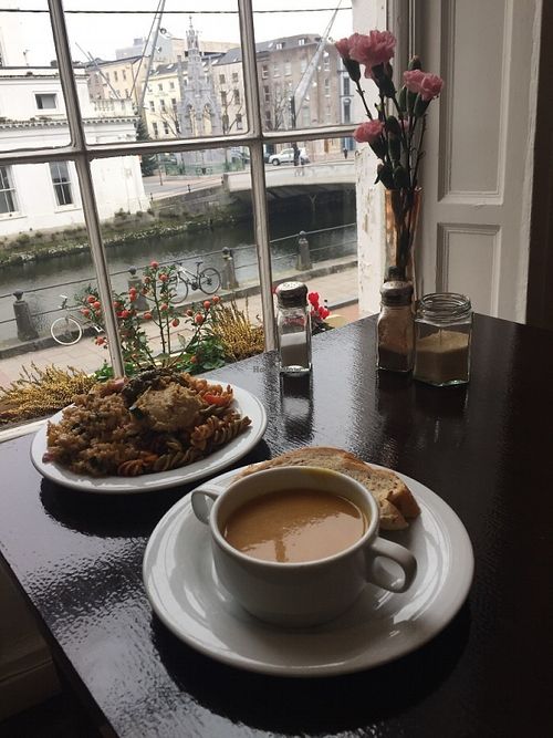 Lovely views at Quay Co-op Cafe - Sullivan's Quay in Cork