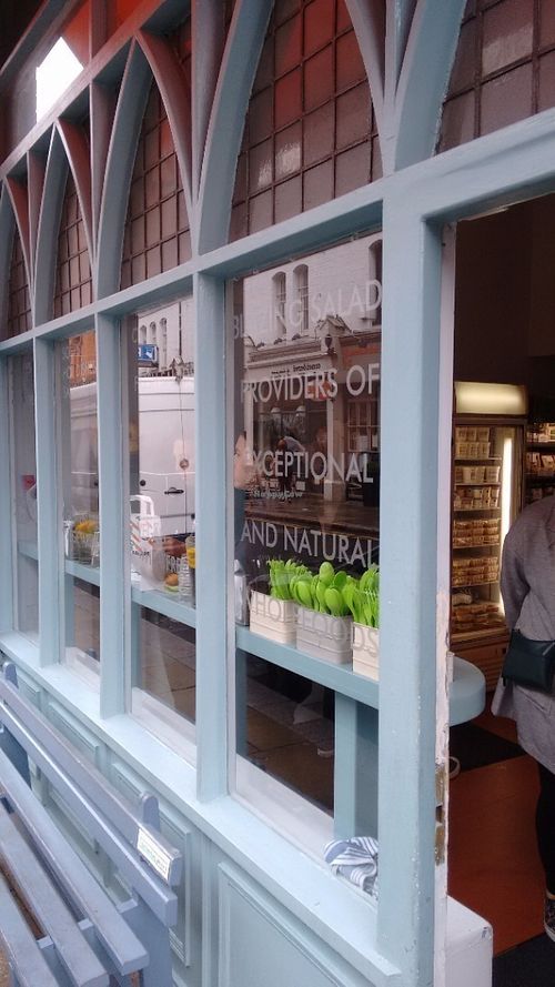 Shop front at Blazing Salads in Dublin