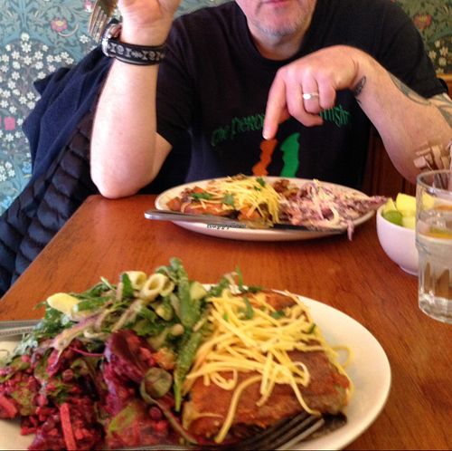 Mousaka at Cornucopia in Dublin