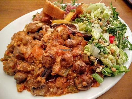 moussaka at Cornucopia in Dublin