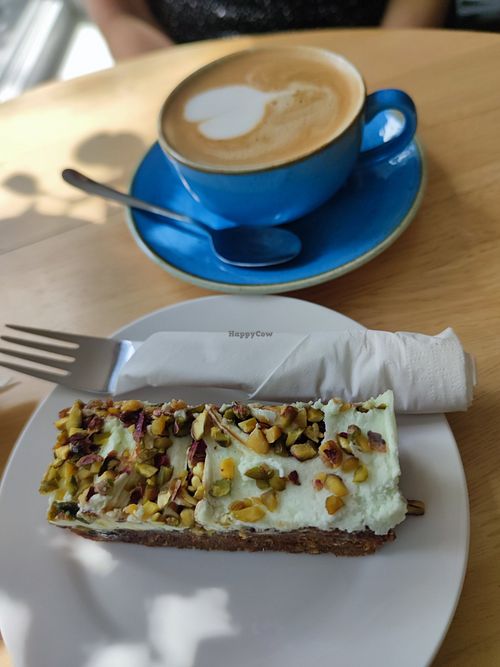 Carrot cake at Sonairte Cafe - The Ninch in Laytown
