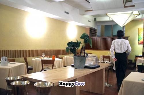 One of the rooms at Joia Alta Cucina Naturale in Milan