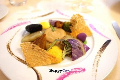 Maggese, vegetables changes with seasons  at Joia Alta Cucina Naturale in Milan