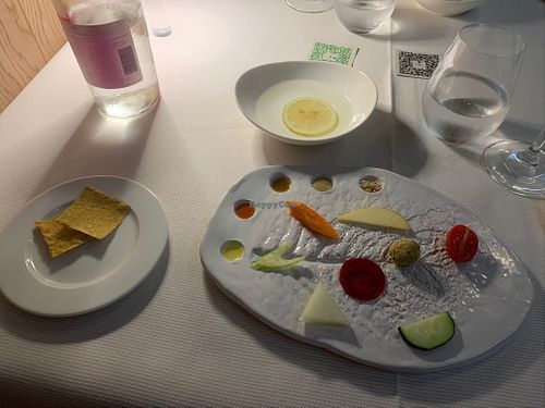 Offered starter  at Joia Alta Cucina Naturale in Milan