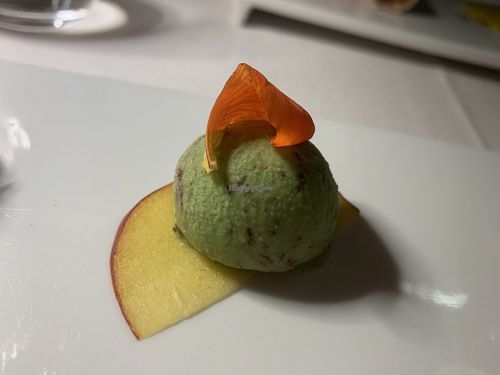 Mint stracciatella  at Joia Alta Cucina Naturale in Milan